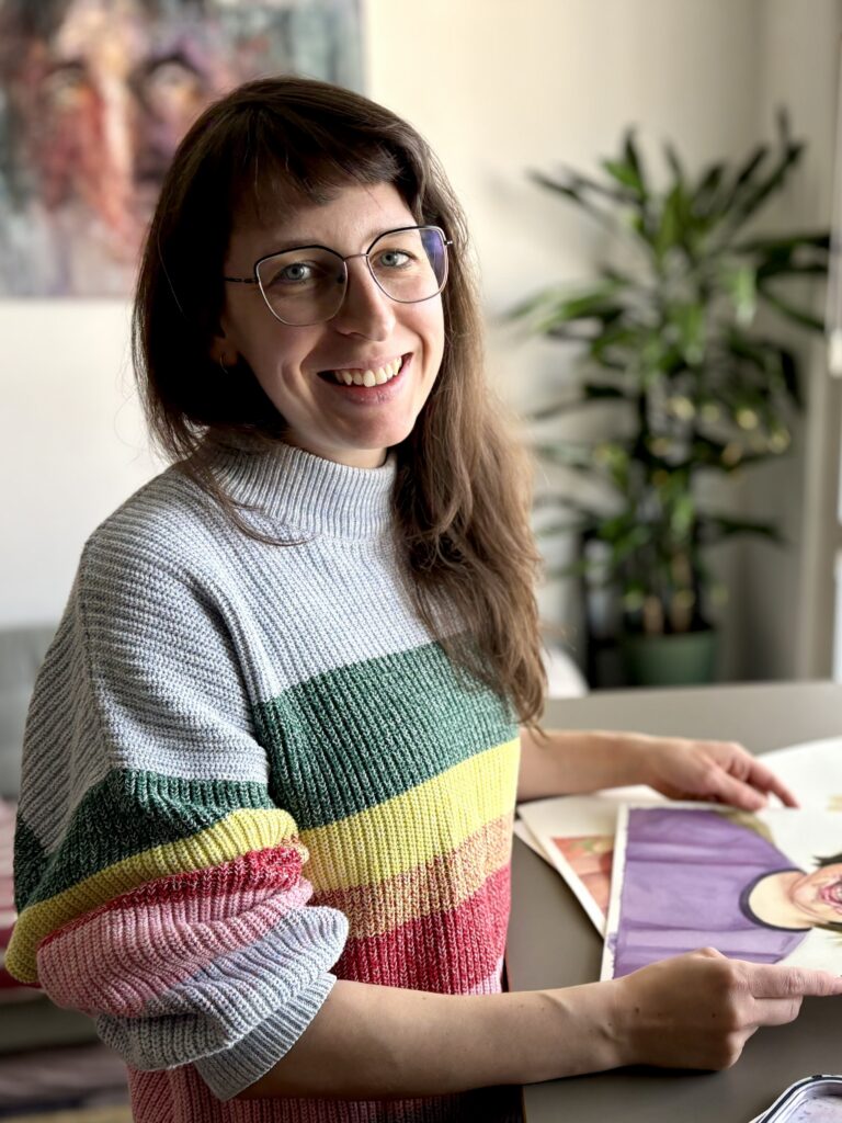 Paulina Tomaszewska, artystka malująca portrety akwarelowe na zamówienie, Warszawa